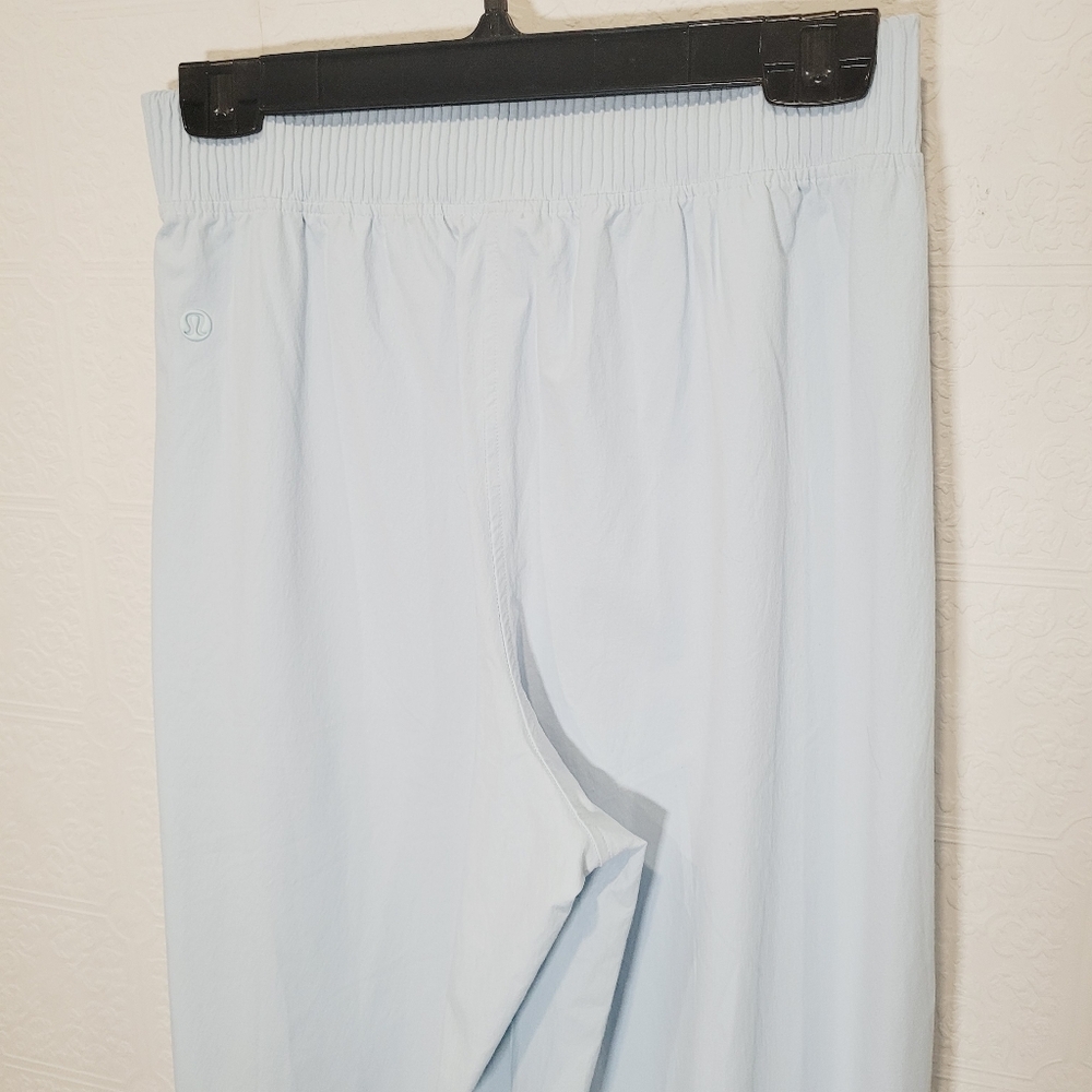 Lululemon Stretch Woven Wide-leg High-Rise Pant powder blue size small - Picture 11 of 13
